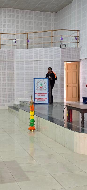  Bee Enn College of Nursing  and Bee Enn Nursing organised the Disaster Mock drill with the collaboration of State Disaster Relief Team. The exemplified skills  are demonstrated by SDRF team under the leadership of Mr.SS Saini to the students at BECON campus on 07-01-26.